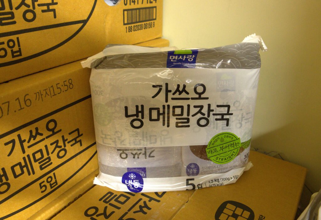 면사랑 가쓰오 냉메밀장국