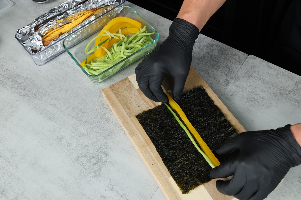김밥 돈까스로 만든 김밥
