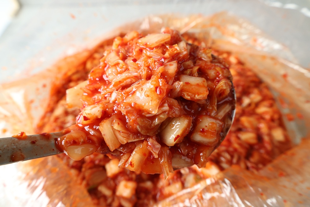 배추 다진김치
