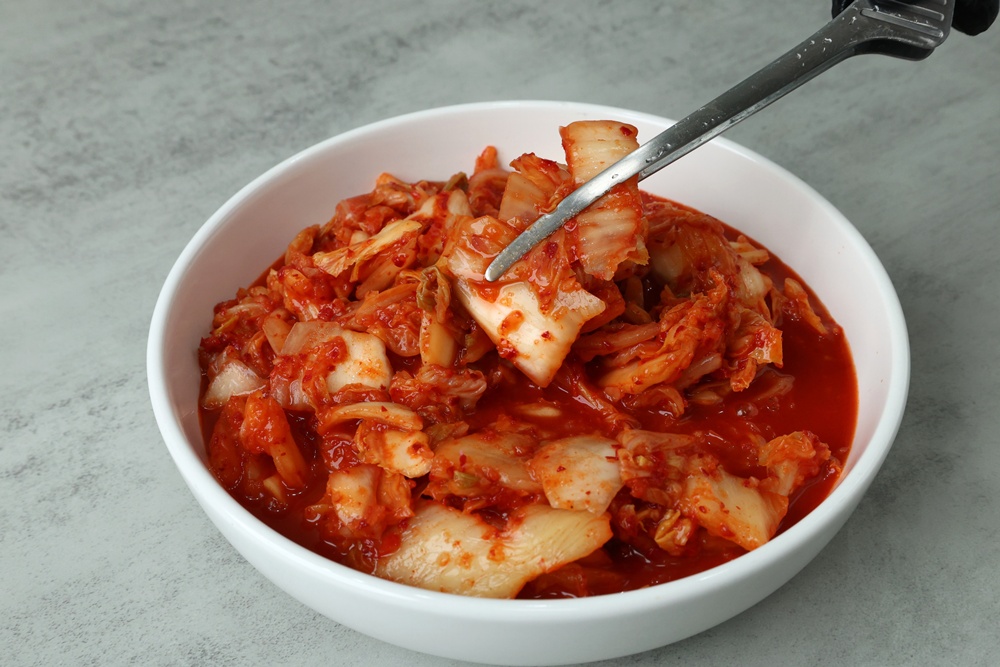 절단 썰은 맛김치