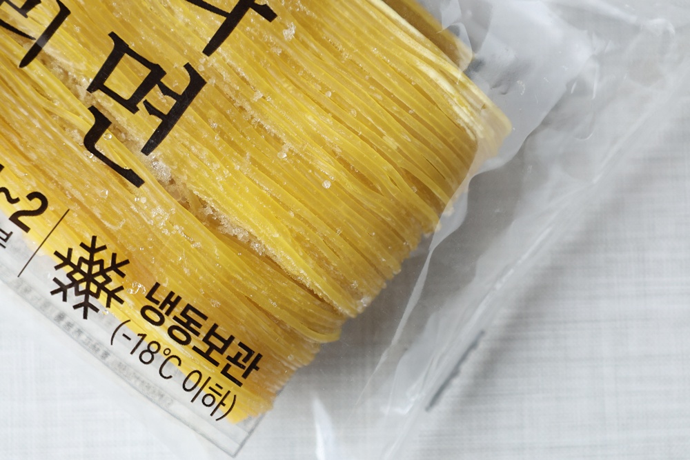 냉동 중화면 디테일