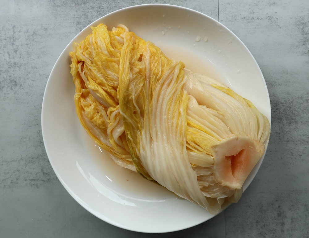 씻은김치