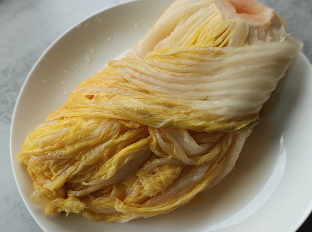 먹판사 씻은김치