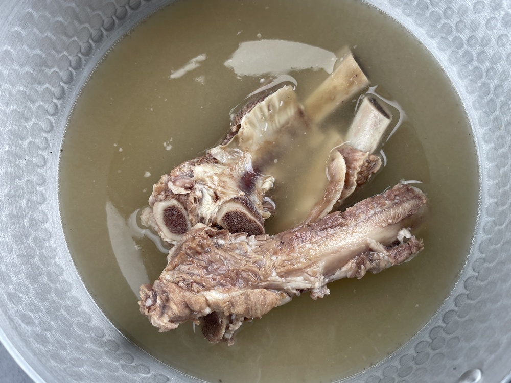 골프채 갈비탕 끓이기
